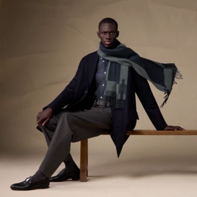 Harnais des Presidents rectangle - Beige | Hermès USA